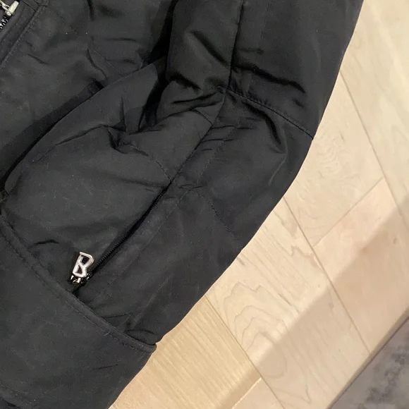 Bogner black down jacket